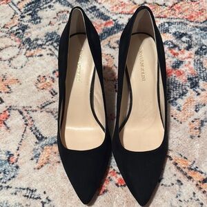 Enzo Angiolini Black Suede Women's Shoes